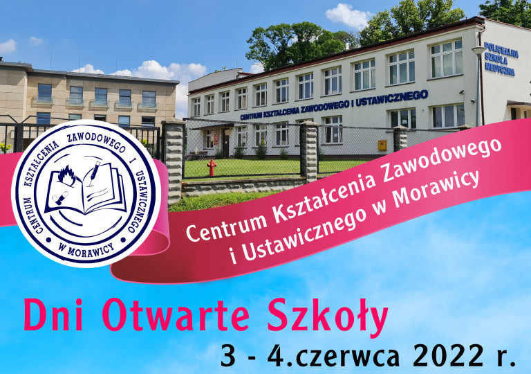 Plakat Dni Otwarte Szkoły W Morawicy