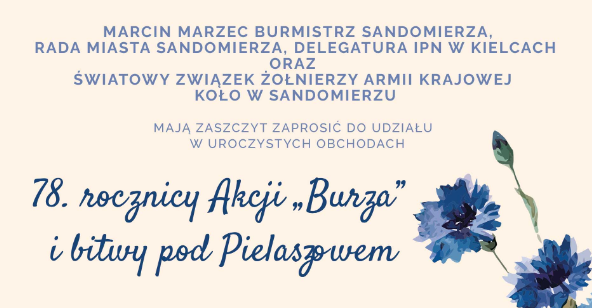 Grafika Rocznica Bitwy Burza