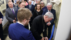 Moment Przecięcia W Stęgi W Gronie Marszałkowie Andrzej Bętkowski I Marek Jońca