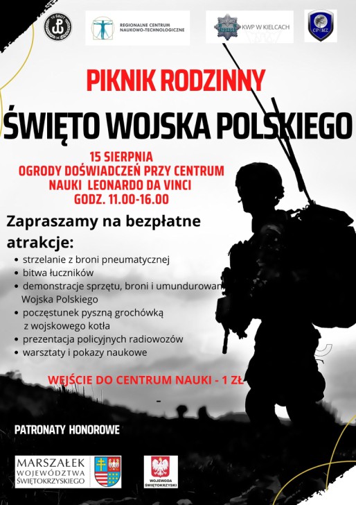 Plakat Promujący Piknik Rodzinny W Podzamczu