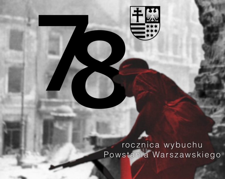 Postać Powstańca Na Tle Warszawskich Ruin W Trakcie Powstania Warszawskiego