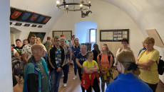 Uczestnicy w muzeum