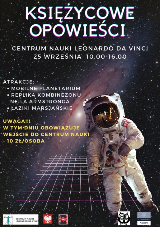 Plakat Reklamujący Księżycowe Opowieści W Rcnt