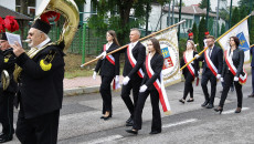 Korowód Widok Na Poczet Sztandarowy