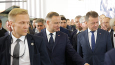 Prezydent Andrzej Duda Minister Mariusz Błaszczak