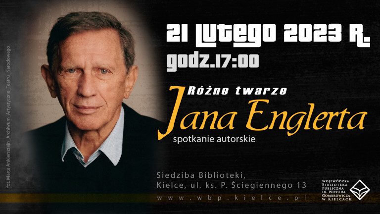 Jan Englert Spotkanie - grafika