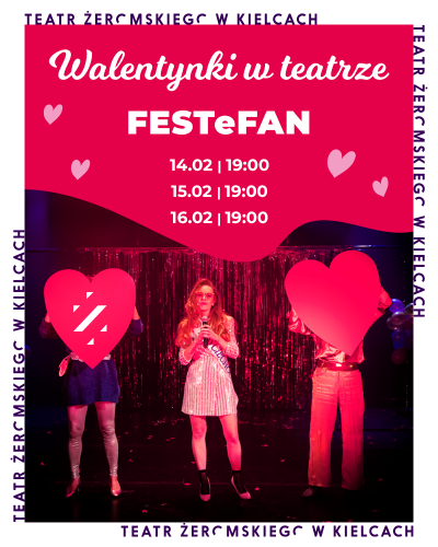 Walentynki w teatrze - plakat