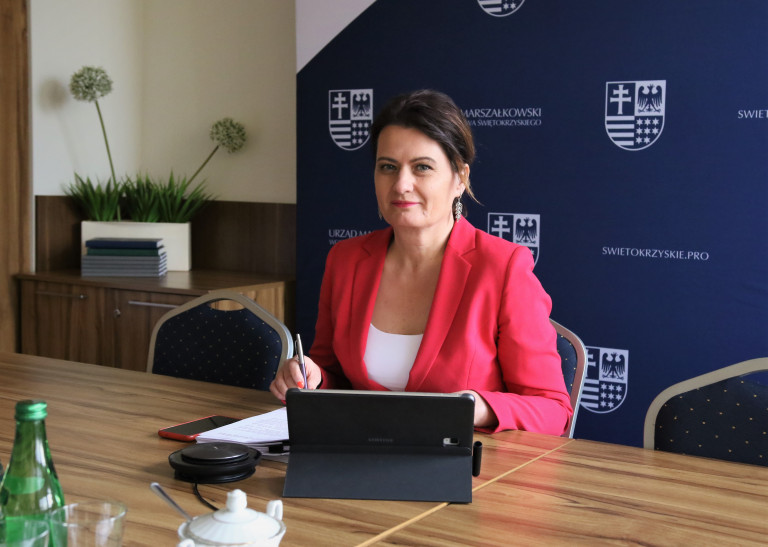 Przewodnicząca Komisji Magdalena Zieleń