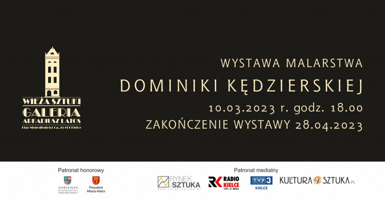 Plakat O Wystawie Dominiki Kędzierskiej