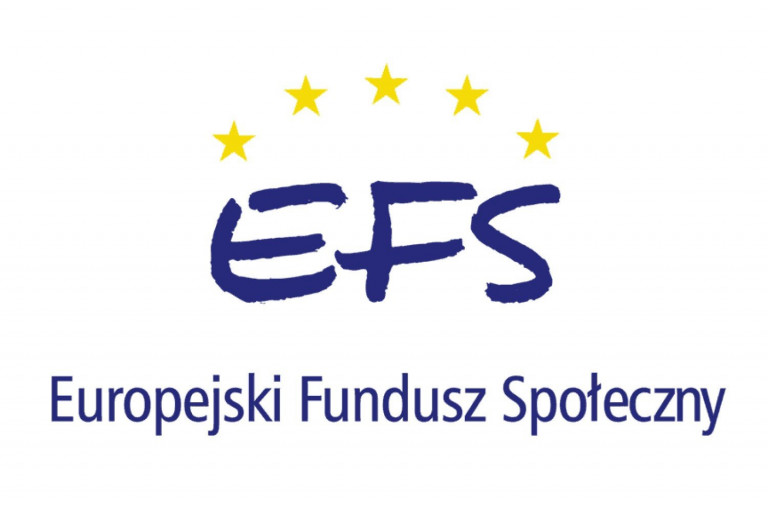 Logotyp Europejskiego Funduszu Społecznego