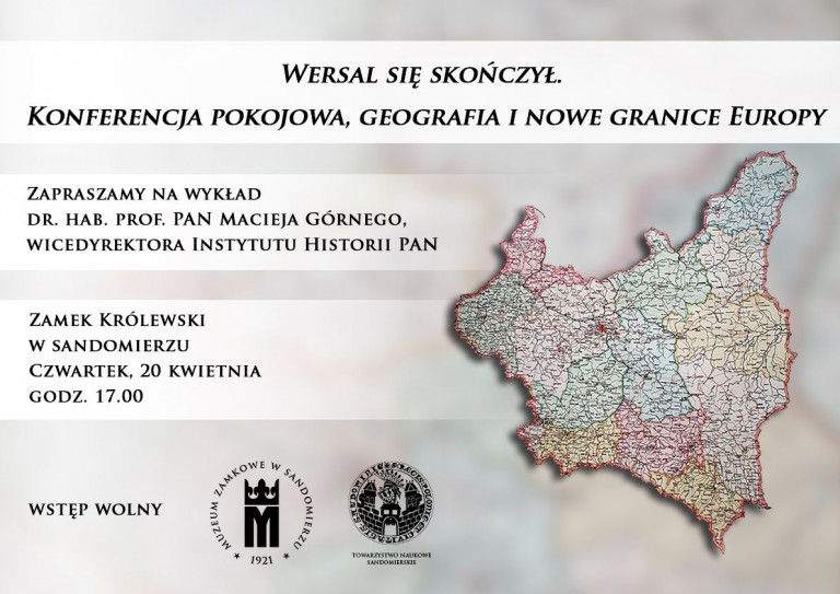 Mapa Dawnej Polski Oraz Napis Wersal Się Skończył