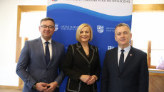 Wicemarszałek Renata Janik, Robert Jaworski, Wójt Bielin