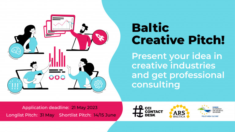 Baltic Creative Pitch Baner