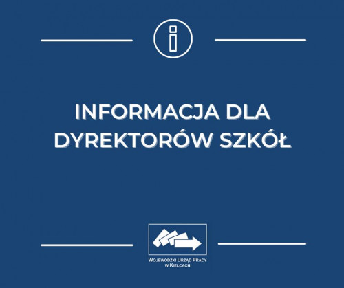 Informacja Dla Dyrektorów Szkół