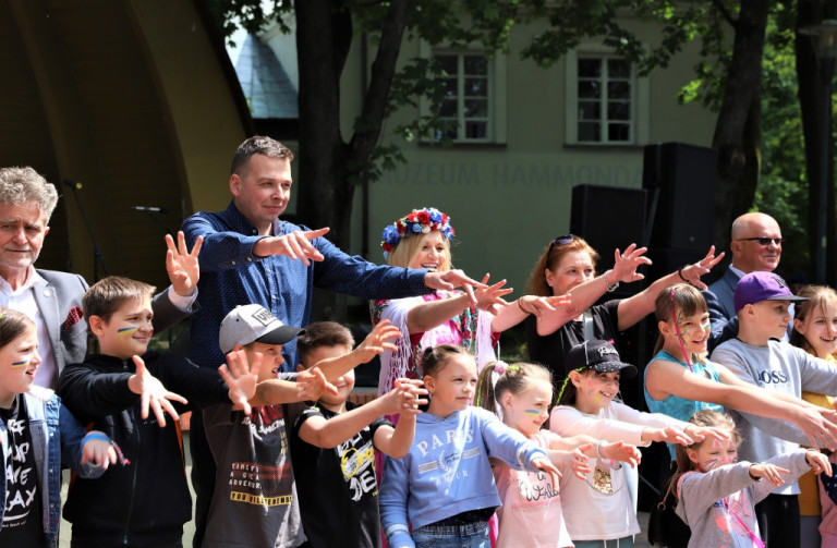 Uczestnicy Festynu W Parku Miejskim W Kielcach