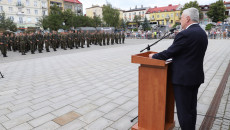 Uroczysta przysięga wojskowa Świętokrzyskiej Brygady Obrony Terytorialnej