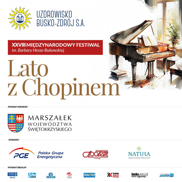 Lato Z Chopinem Plakat