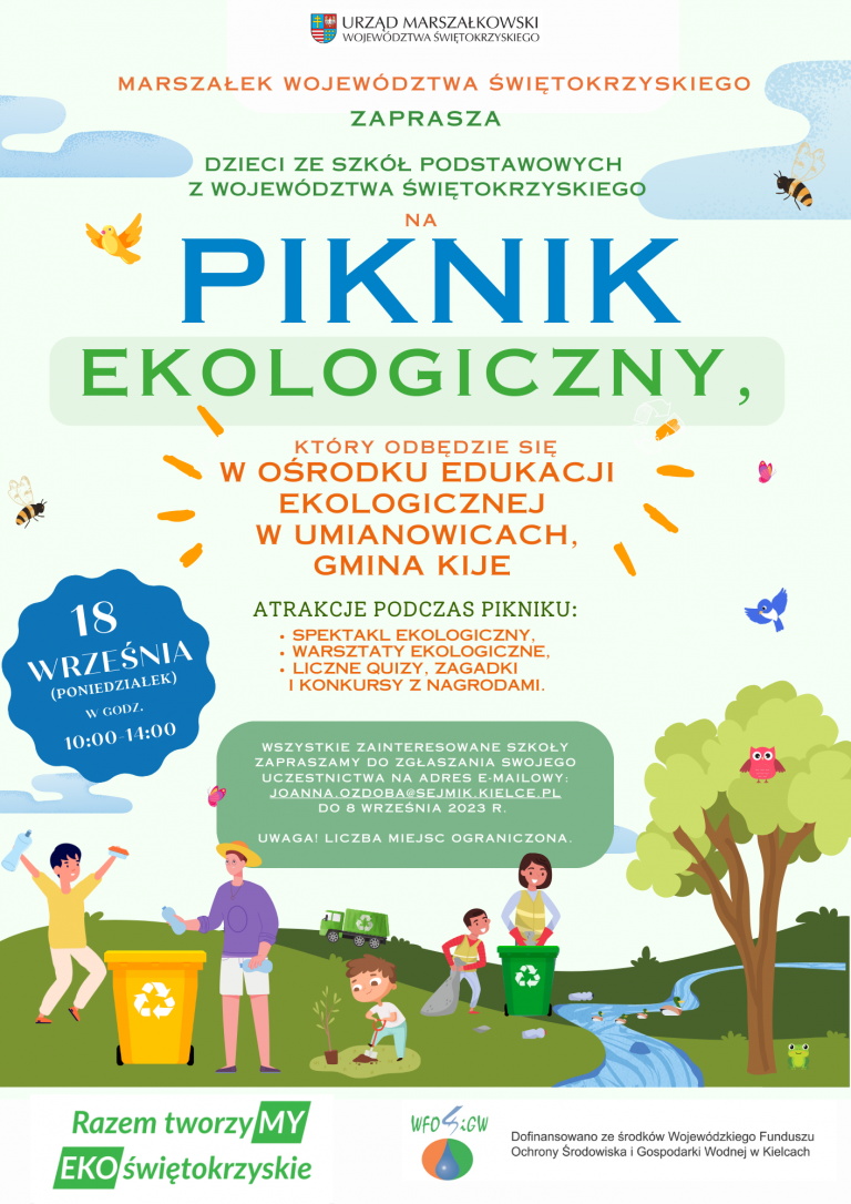 Plakat Promujący Piknik