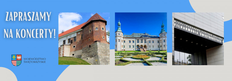 Fotofrafie Budynków Muzeum W Sankomierzu, Kielcach I Filharmonii