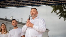 Przemawia Tomasz Jamka, członek Zarządu Województwa Świętokrzyskiego