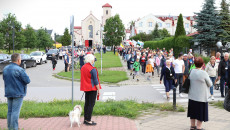 Ze Skarżyska Kamiennej Wyszli Na Trasę Uczestnicy 45. Pieszej Pielgrzymki Diecezji Radomskiej Na Jasną Górę (6)