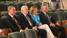 Marszałek Andrzej Bętkowski, Anna Krupka, Krzysztof Słoń, Henryk Milcarz