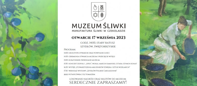 Muzeum śliwki Plakat Mini