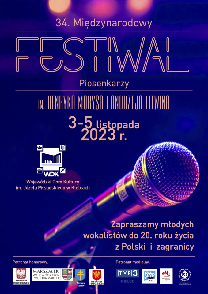 Plakat Festiwal Marysa