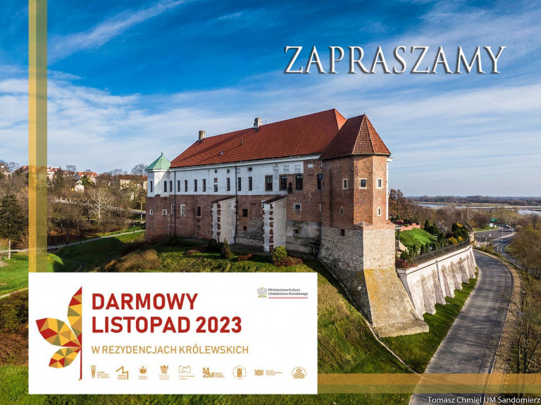 Darmowy Listopad W Zamku Królewskim W Sandomierzu 2023 Mzs Plakat