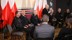 Jarosław Kaczyński Przemawia Do Strażaków