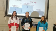 Złota Medalistka Na Podium Ilona Valchuk W Kategorii 53kg U20