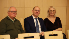 Tomasz Hałatkiewicz, Anna Ciulęba i dyrektor Departamentu Inwestycji i Rozwoju UMWŚ