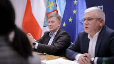 Wiceprzwodniczący Komisji Arkadiusz Bąk I Przewodniczący Andrzej Swajda