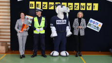 Oficer Policji, Maskotka Policji, Wicemarszałek Renata Janik, Dyrektor Elżbieta Korus