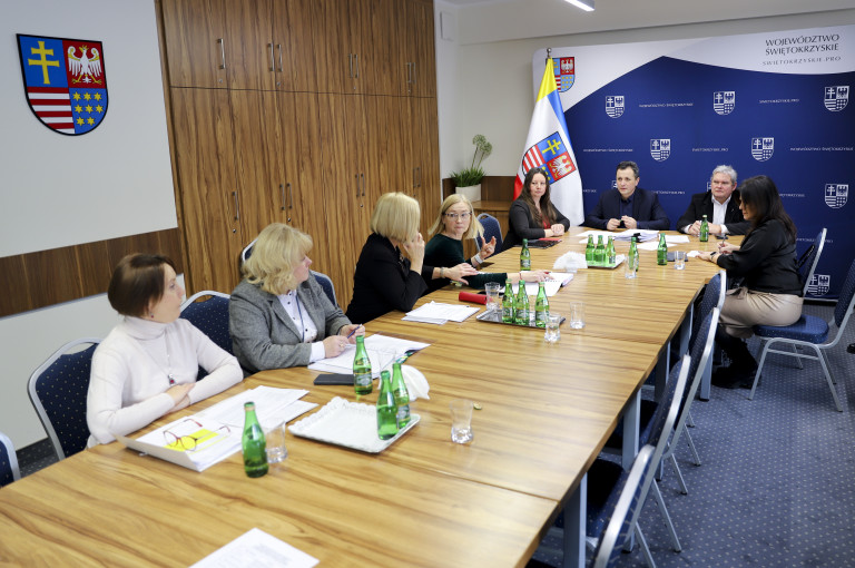 Komisja Edukacji, Kultury I Sportu W Czasie Posiedzenia W Urzędzie Marszałkowskim