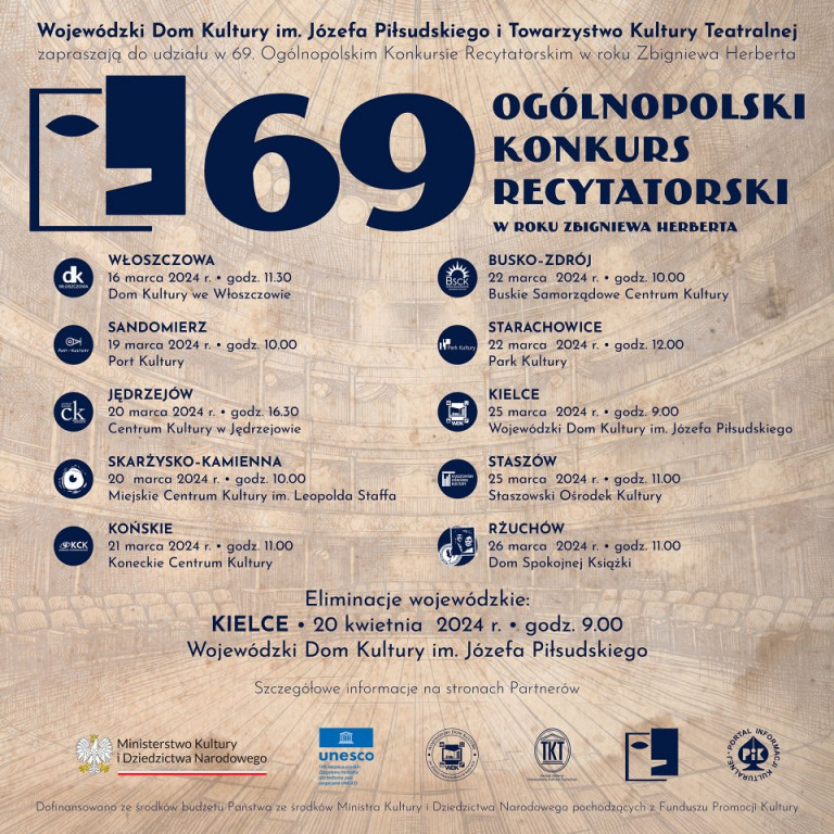 Konkurs Recytatorski Grafika