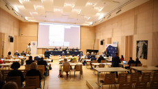 Sala Posiedzeń W Filharmonii Świętokrzyskiej W Której Odbywa Się Sesja Sejmiku (1)