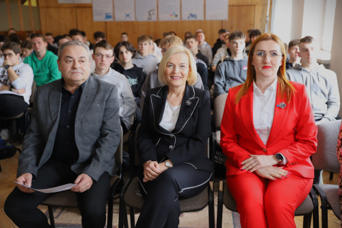 Wicemarszałek Renata Janik, Wicedyrektor Wojewódzkiego Urzędu Pracy Agnieszka Kubicka