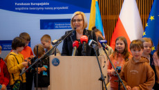 Marszałek Renata Janik podczas konferencji zaprasza na DOFE