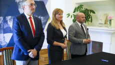 Grzegorz Cepil, Anita Koniusz I Mariusz Gosek.
