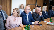 Pierwsze spotkanie Zarządu Województwa Świętokrzyskiego VII kadencji z kadrą kierowniczą Urzędu Marszałkowskiego.