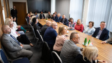 Pierwsze spotkanie Zarządu Województwa Świętokrzyskiego VII kadencji z kadrą kierowniczą Urzędu Marszałkowskiego.
