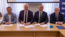 Podpisanie Umów W Połańcu Z Udziałem Wicemarszałka Grzegorza Sochy, Przewodniczącego Andrzeja Bętkowskiego (1)