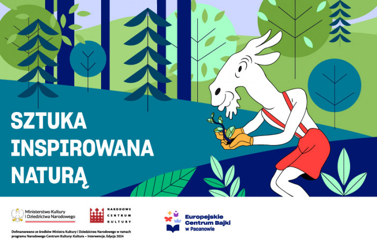 Sztuka Inspiroiwana Naturą Grafika Pacanów