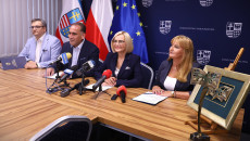 Grzegorz Rykowski, Janusz Knap, Marszałek Renata Janik, Członek Zarządu Anita Koniusz