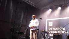 Koncert islandzkiej artystki i czytanie Fossego otworzyły siedzibę Teatru Żeromskiego po remoncie