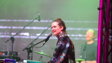 Koncert islandzkiej artystki i czytanie Fossego otworzyły siedzibę Teatru Żeromskiego po remoncie