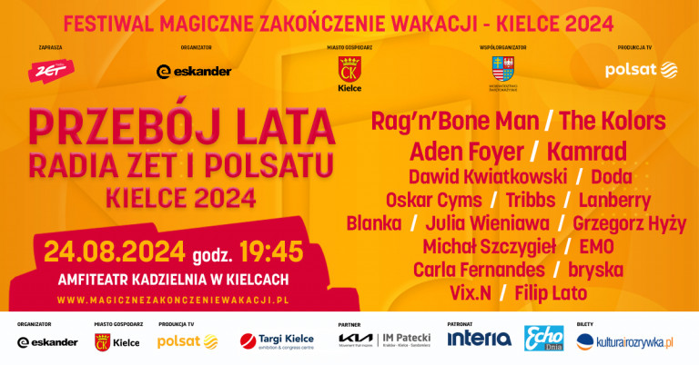 Plakat koncertu