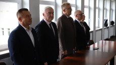 Posiedzenie Powiatowej Rady Młodzieży w Końskich z udziałem przewodniczącego Sejmiku Województwa Świętokrzyskiego Andrzeja Bętkowskiego
