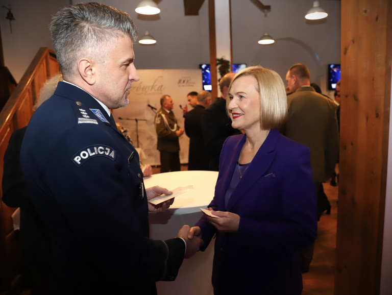 Przedświąteczne spotkanie świętokrzyskiej policji
